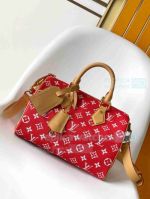 2024 Copy L---V Speedy P9 Bandoulière 25 Autres Monogram Red Handbag